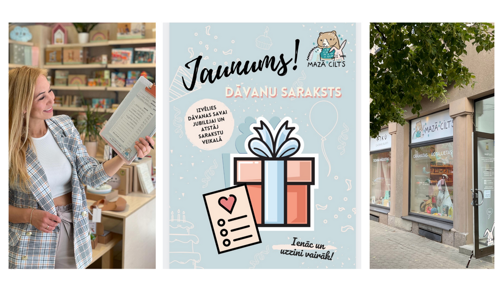 JAUNUMS - DĀVANU SARAKSTS!