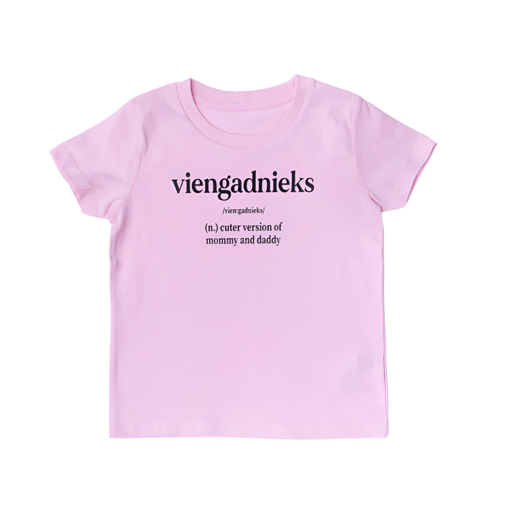 T-krekls "Viengadnieks" - dažādi veidi T-krekls "Viengadnieks" - dažādi veidi