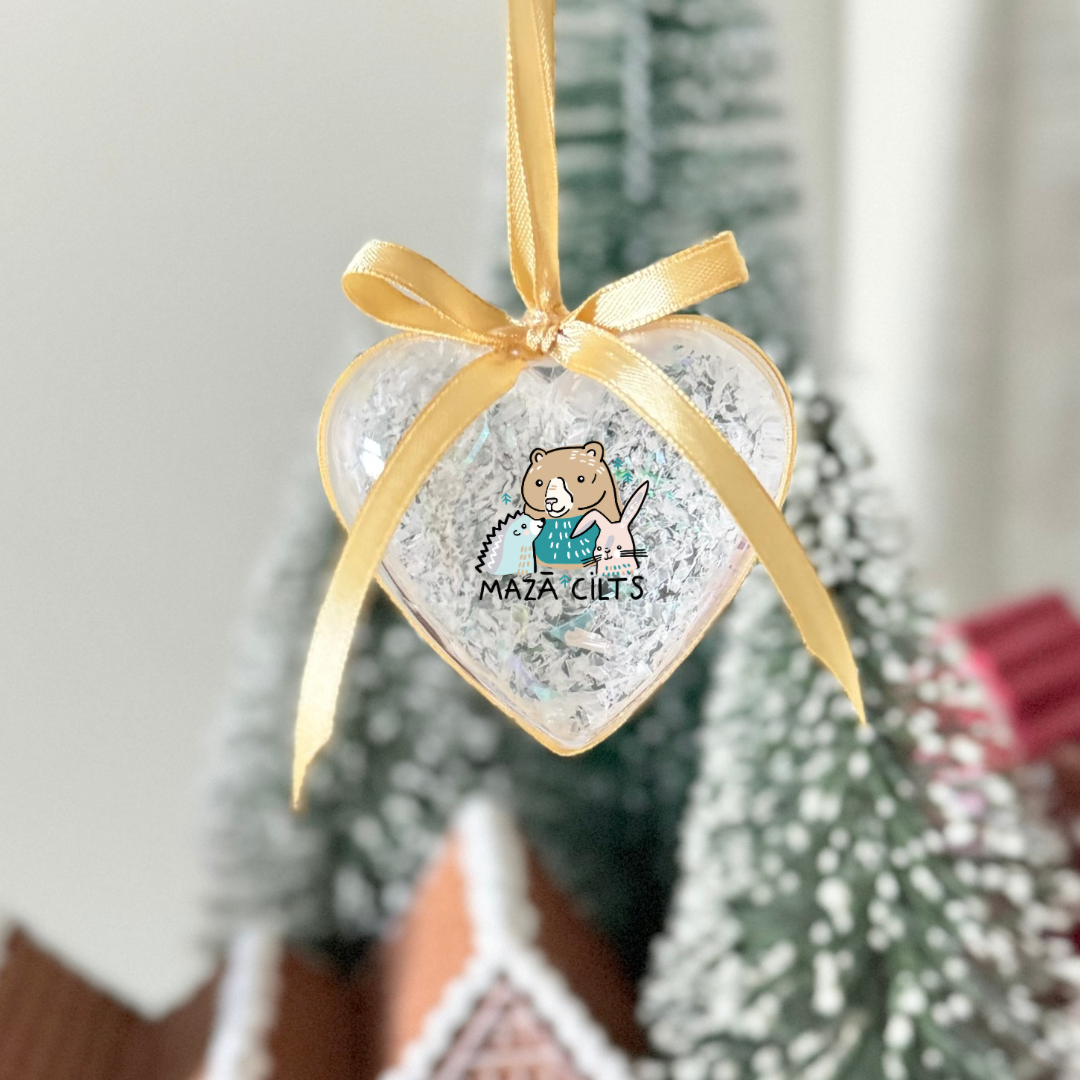 Personalizēta eglīšu bumba ar vārdu vai logo Personalizēta eglīšu bumba ar vārdu vai logo