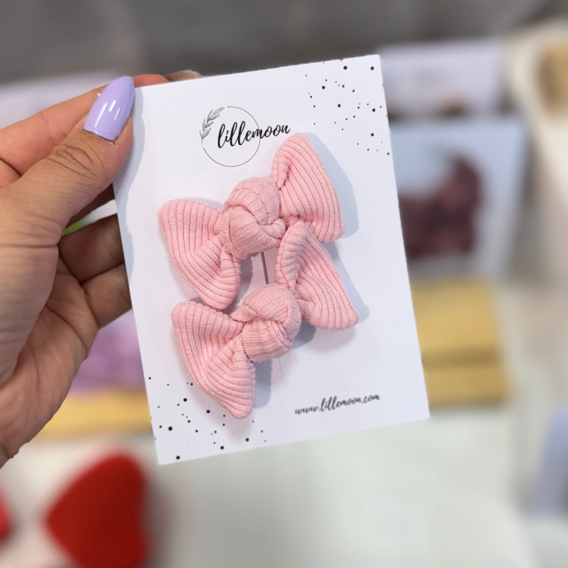 Bantīšu komplekts - rievotās mini matu bantītes Bantīšu komplekts - rievotās mini matu bantītes