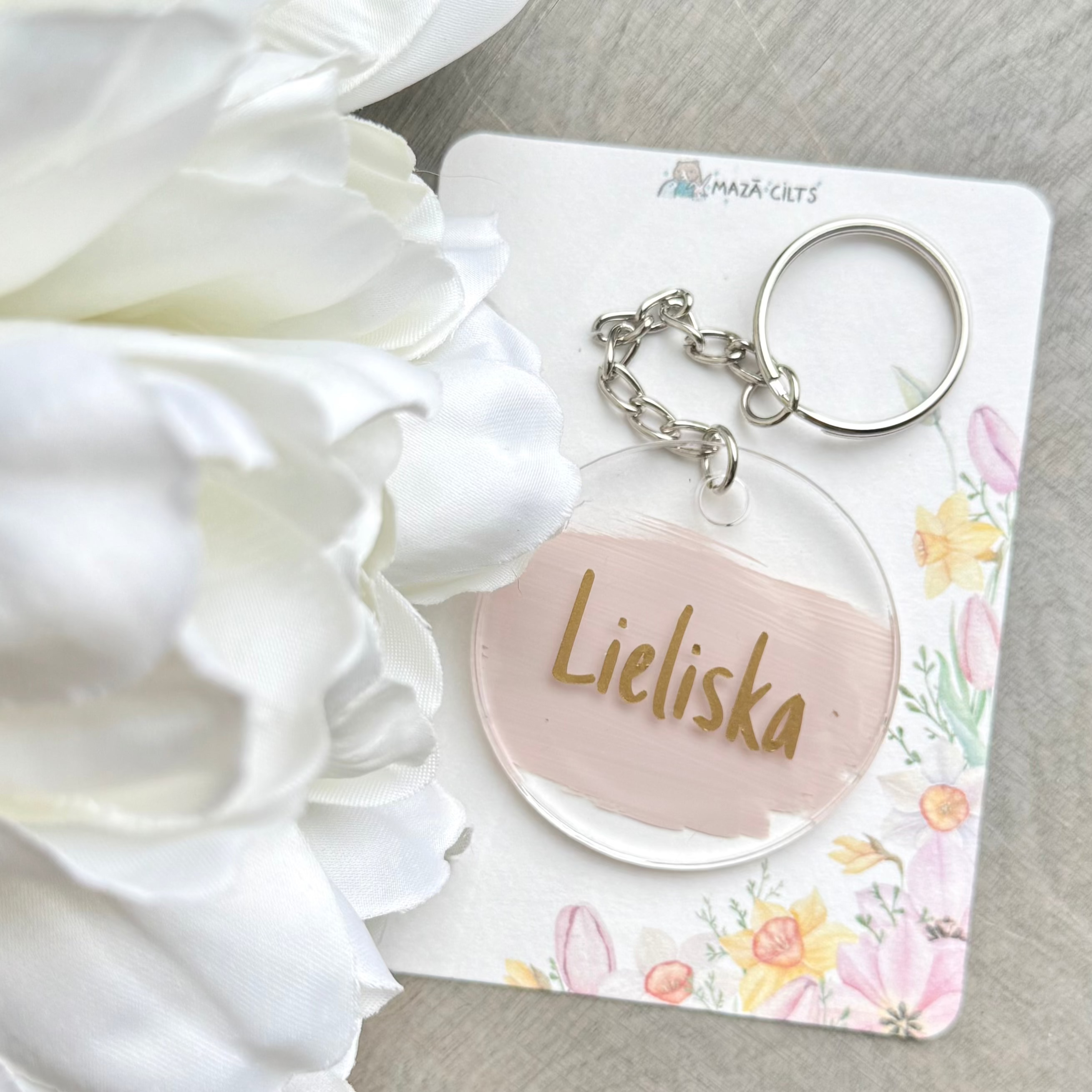 PERSONALIZĒTS Atslēgu piekariņš PERSONALIZĒTS Atslēgu piekariņš