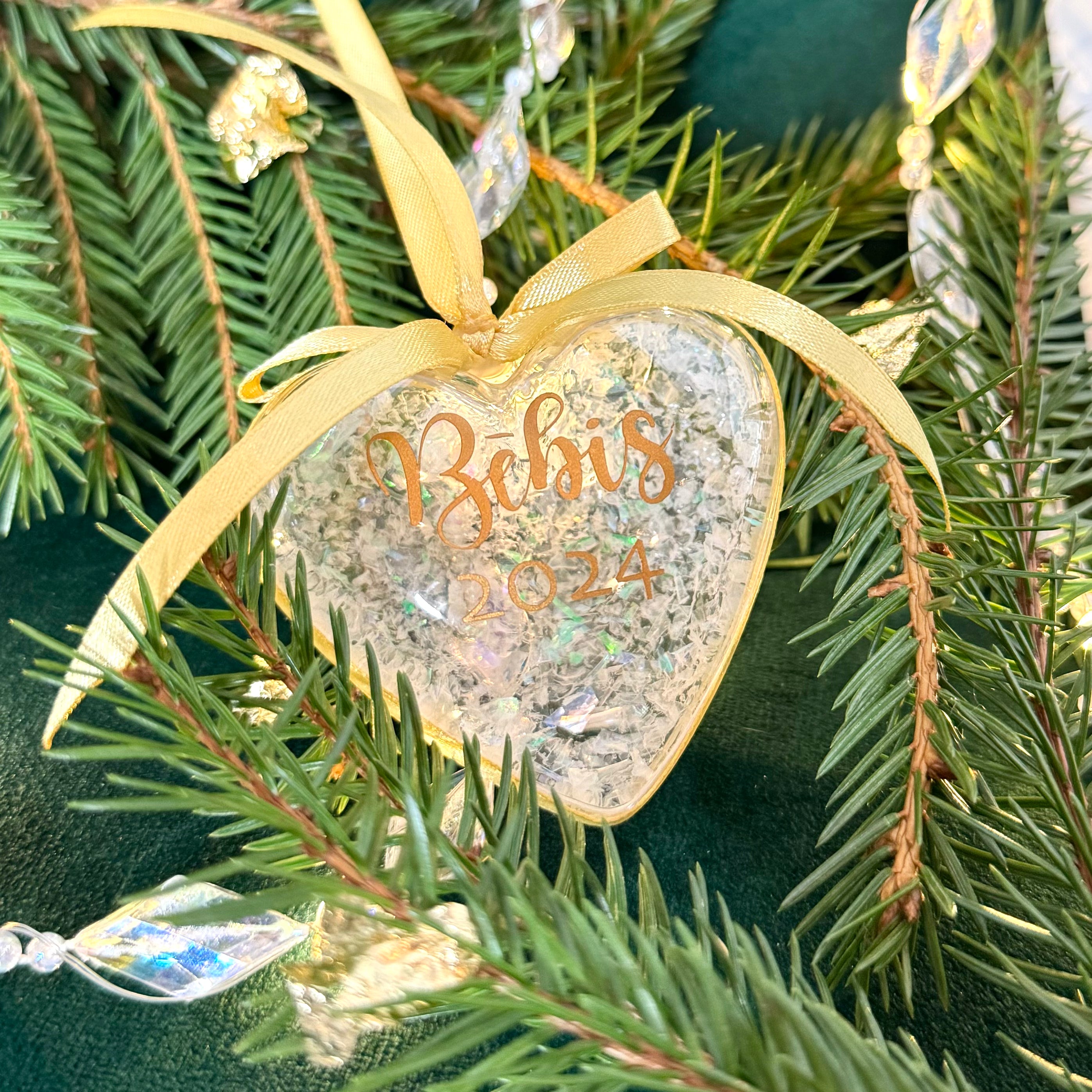 Personalizēta eglīšu bumba ar vārdu vai logo Personalizēta eglīšu bumba ar vārdu vai logo