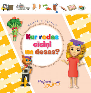 Grāmata "Kur rodas cīsiņi un desas?" Grāmata "Kur rodas cīsiņi un desas?"