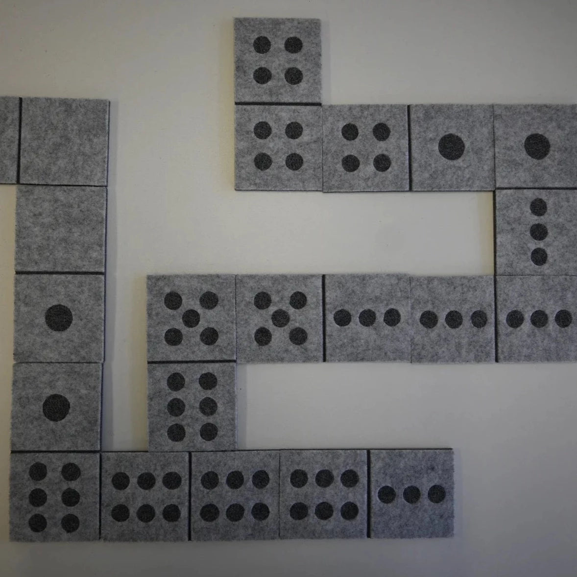 Lielā domino spēle - filca Lielā domino spēle - filca