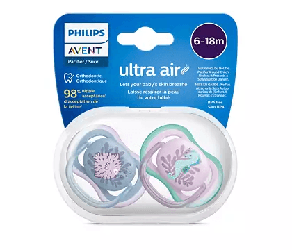 Philips Avent Māneklītis Ultra Air 6-18M (2 gab) - dažādi veidi