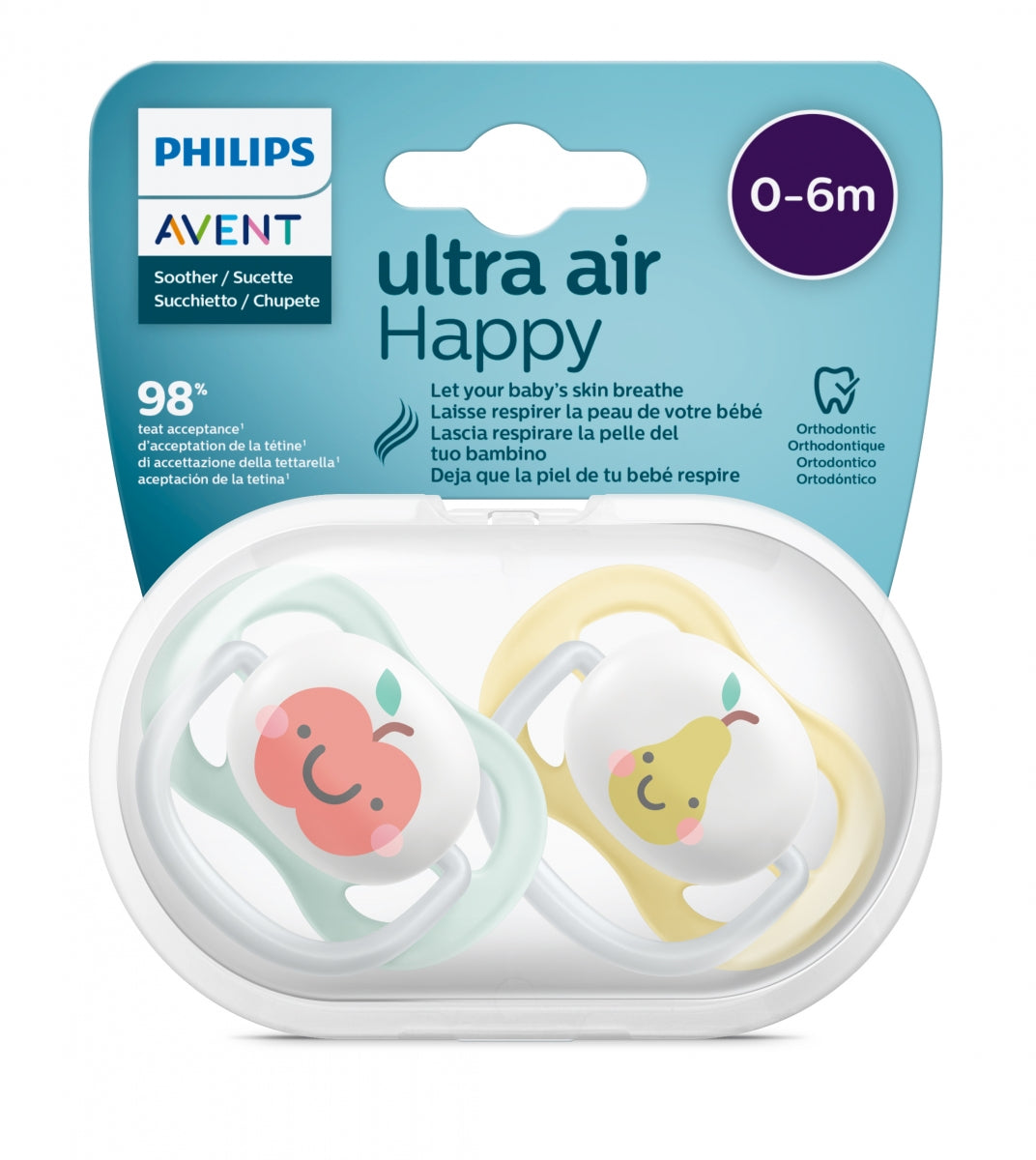 Philips Avent Māneklītis Ultra Air 0-6M (2 gab) - dažādi veidi