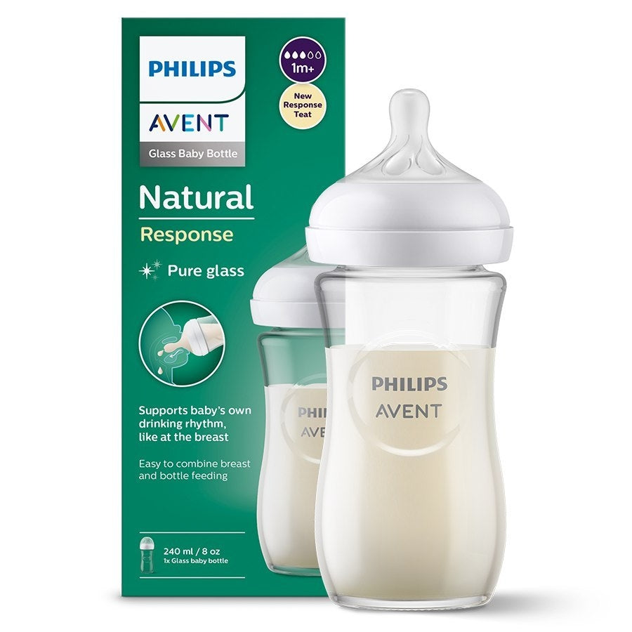 PHILIPS AVENT Natural stikla pudelīte - dažādi veidi