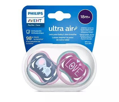 Philips Avent Māneklītis Ultra Air 18M+ (2 gab) - dažādi veidi