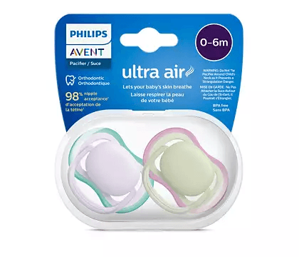 Philips Avent Māneklītis Ultra Air 0-6M (2 gab) - dažādi veidi