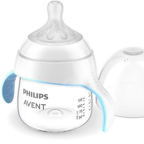 Philips Avent pudele "Natural Response" ar rokturi un ātras plūsmas knupīti, 6 m+., 150ml, SCF263/61