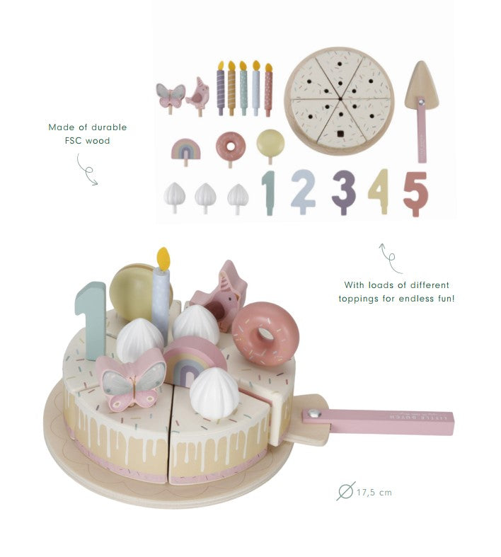 Dzimšanas dienas kūka - rozā