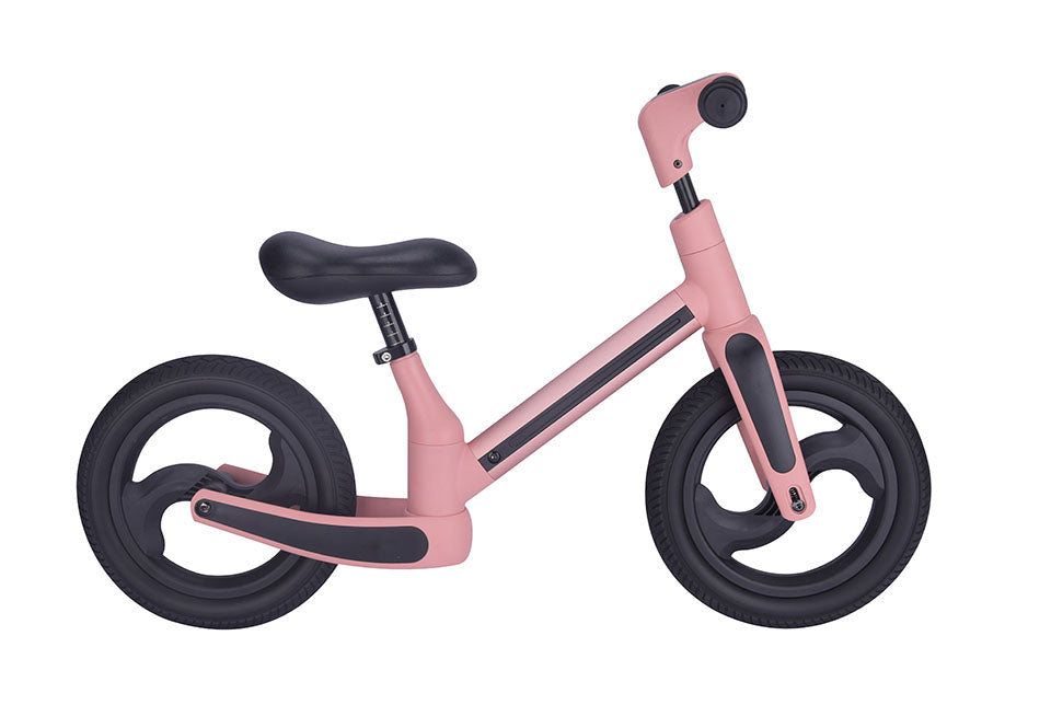 Saliekams balansa velosipēds "MANU Pink"