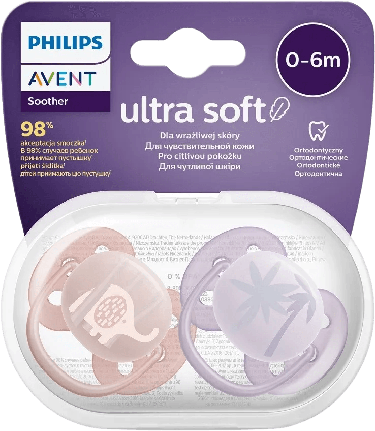 Philips Avent Māneklītis Ultra soft 0-6M (2 gab) - dažādi veidi