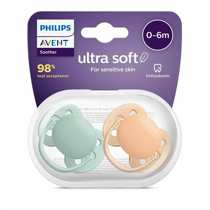 Philips Avent Māneklītis Ultra soft 0-6M (2 gab) - dažādi veidi