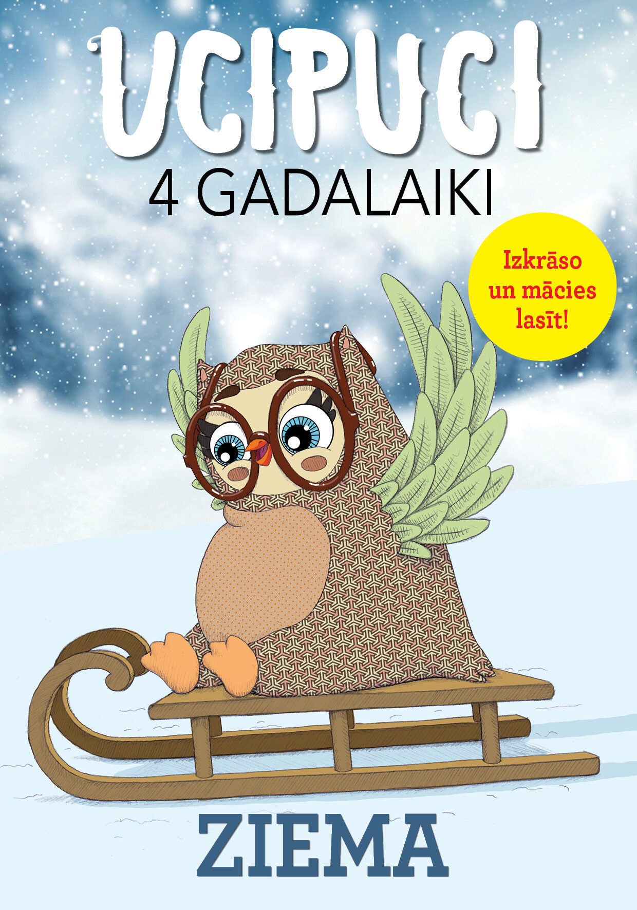 Krāsojamā grāmata Ucipuci - dažādi veidi