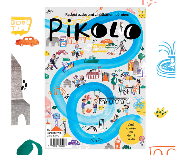 Pikolo žurnāls #5 - Par pilsētvidi, Žurnāls - Mācētprieks