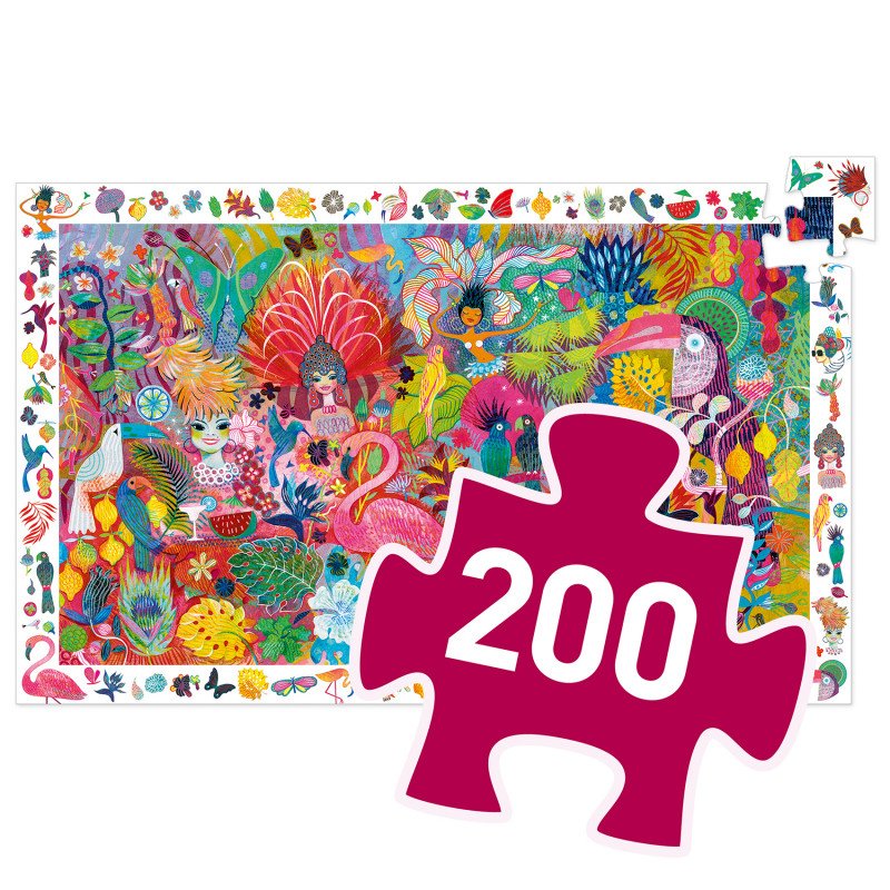 Izpētes puzle Rio karnevāls (200 gb.)